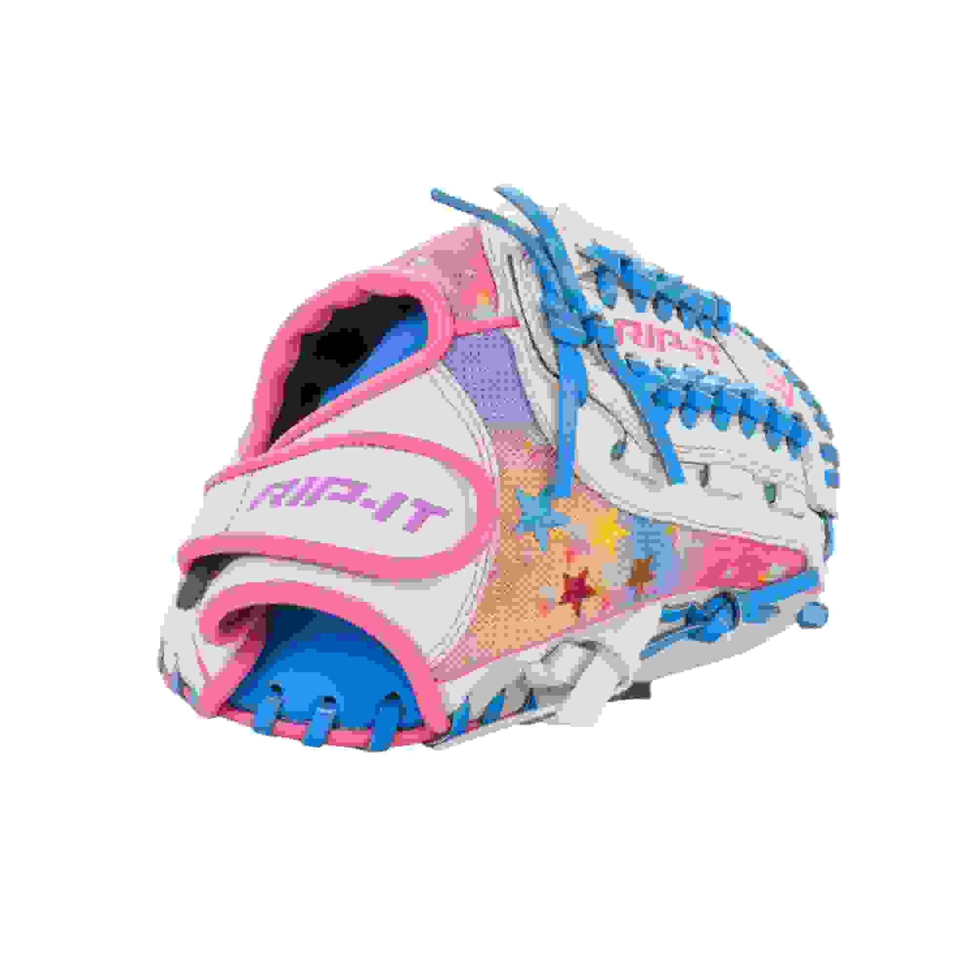 RIP-IT Girls' Play Ball Starlight Softball Fielders Glove 11"